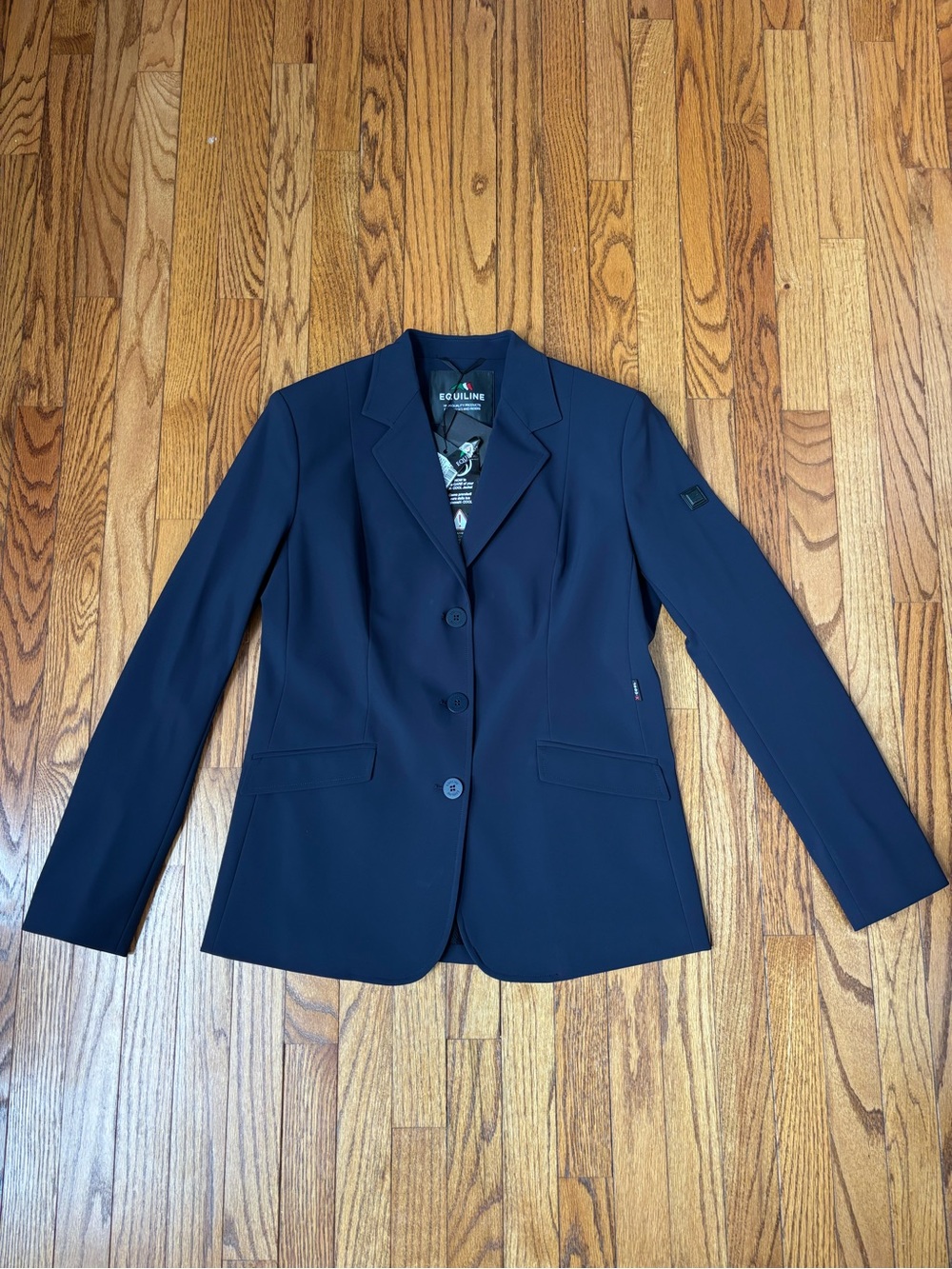 Equiline Show Coat in Navy Blue Size IT 48